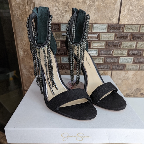Jessica Simpson Jiena Heeled Sandals - Picture 2 of 4